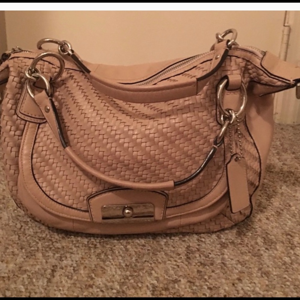 Coach Kristin woven satchel - Picture 3 of 8